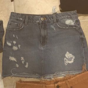 Zara jean skirt